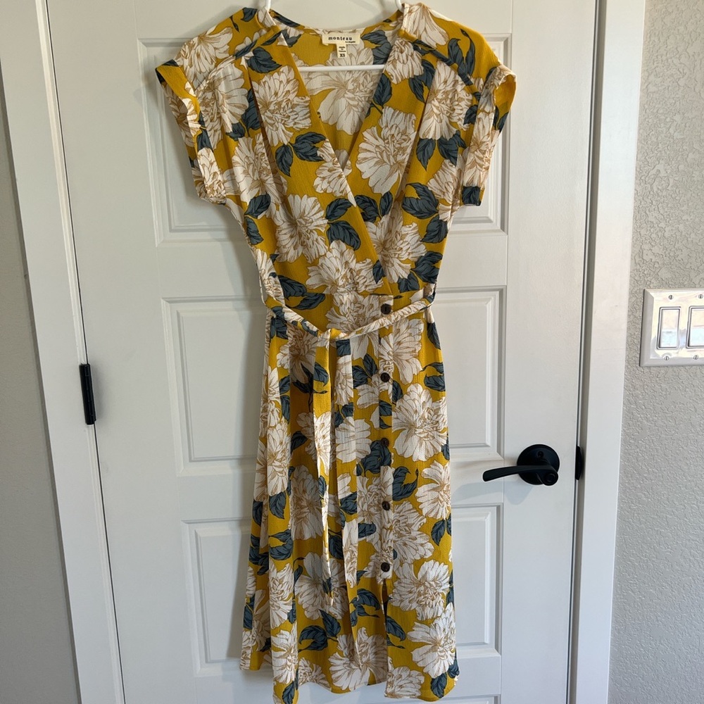 Floral midi dress